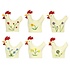 Sjaal met Verhaal Felt Decoration Haan Wildflower assorti