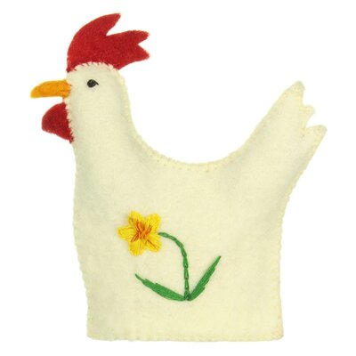 Sjaal met Verhaal Felt Egg Warmer Haan Wildflower assorti