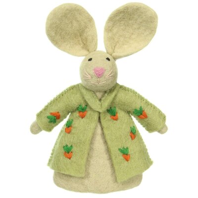 Sjaal met Verhaal Felt Egg Warmer Funny Bunny assorti