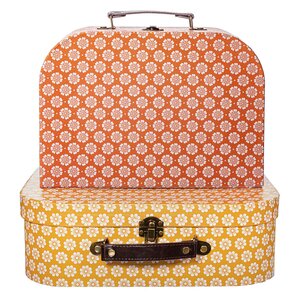Sass & Belle Suitcase Global Craft Set of 2