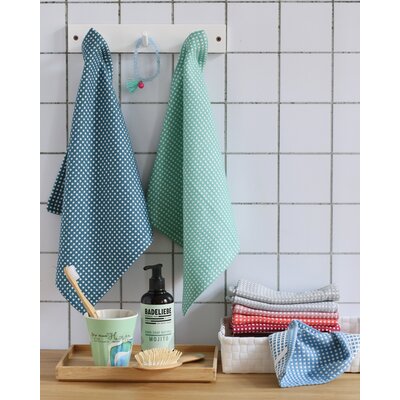 Overbeck and Friends Waffle Towel Elli mint