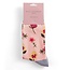 Socken Bamboo Botany Study dusky pink