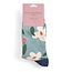 Socks Bamboo Falling Daisies duck egg
