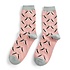 Miss Sparrow Socken Bamboo Kissing Puffins dusky pink