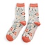 Socken Bamboo Meadow silver