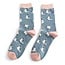 Socken Bamboo Seagulls denim