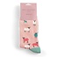 Socks Bamboo Sheep Family dusky pink