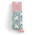 Miss Sparrow Socks Bamboo Sleepy Cats duck egg