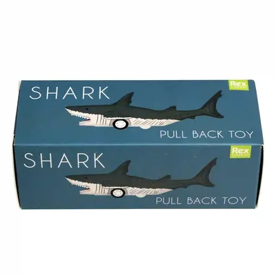 Rex London Pull Back Toy Shark