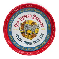 Rex London Tablett rund Old Leopard Brewery