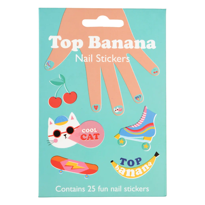 Rex London Nagel-Sticker Top Banana