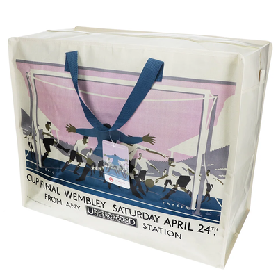 Rex London Jumbo bag Vintage Poster Cup Final