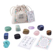 CGB Giftware Bag with 10 assorted Crystals