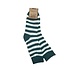 Jess & Lou Men's Socks Super Soft Stripes green