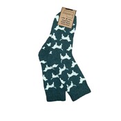 Jess & Lou Men's Socks Super Soft Dogs grey