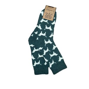 Jess & Lou Männer-Socken Super Soft Dogs grey