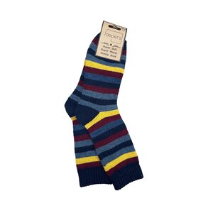 Jess & Lou Männer-Socken Super Soft Bold Stripes navy