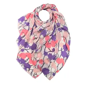 M&K Collection Schal Summer Branches purple