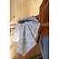 Tea towel Cat white/grey