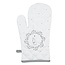 Ofenhandschuh Cat white/grey