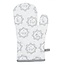 Ofenhandschuh Cat white/grey