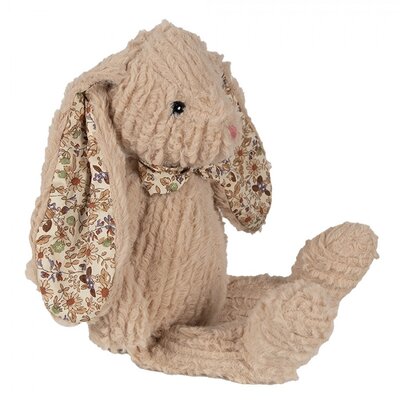 Clayre & Eef Deco-Cuddly Toy Rabbit brown