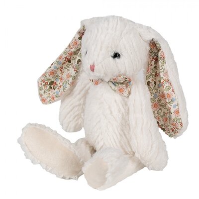 Clayre & Eef Deco-Cuddly Toy Rabbit off-white