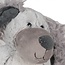 Deko-Kuscheltier Dog grey/white