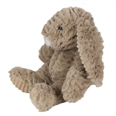 Clayre & Eef Deco-Cuddly Toy Rabbit furry brown