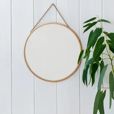 Rex London Mirror Hanging Round large