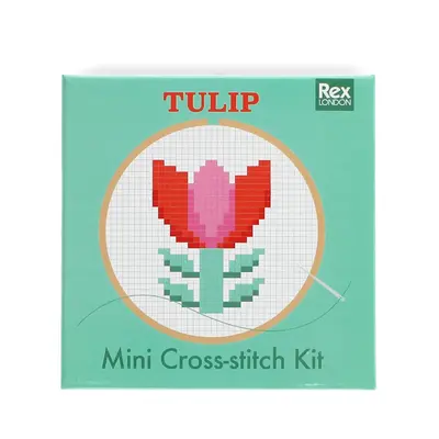 Rex London Cross-Stitch Kit Mini Tulip