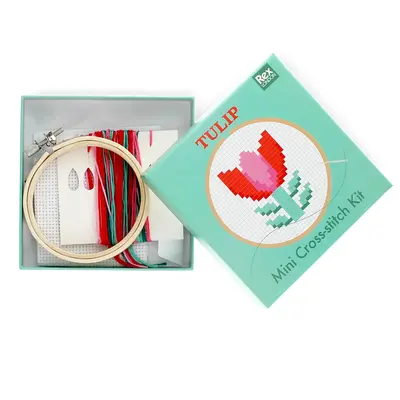 Rex London Cross-Stitch Kit Mini Tulip