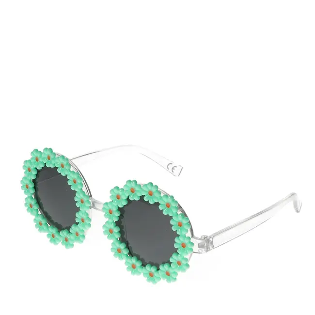 Fun Glasses Daisies green