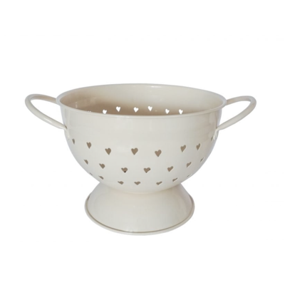 Isabelle Rose Colander Hearts beige