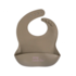 Isabelle Rose Silicone bib beige