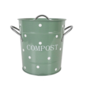 Isabelle Rose Compost Bin sage (dots)