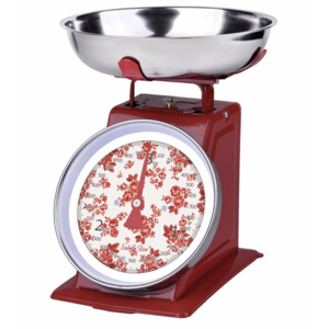 Isabelle Rose Kitchen Scale Nathalie red