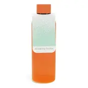 Rex London Edelstahl-Flasche Gummiert orange