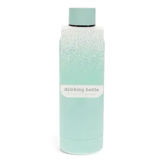 Rex London Edelstahl-Flasche Gummiert eggshell