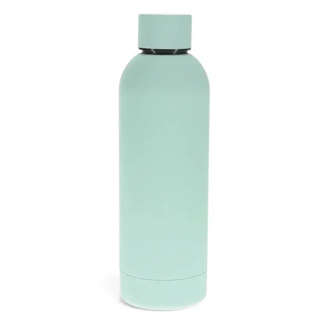 Edelstahl-Flasche Gummiert eggshell