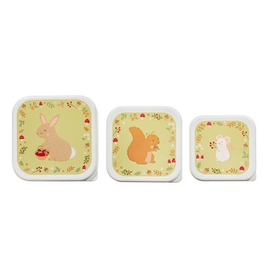 Sass & Belle Snack Box Garden Friends Set of 3