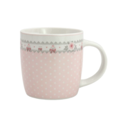 Isabelle Rose Mug Pink Dots & Roses