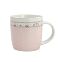 Isabelle Rose Mug Pink Dots & Roses