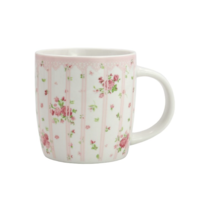 Isabelle Rose Mug Stripes & Roses