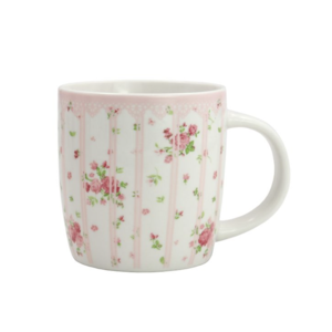 Isabelle Rose Mug Stripes & Roses