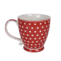 Isabelle Rose Mug Dots red