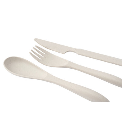 CGB Giftware Wheat Travel Cutlery Set