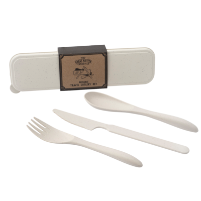 CGB Giftware Wheat Travel Cutlery Set