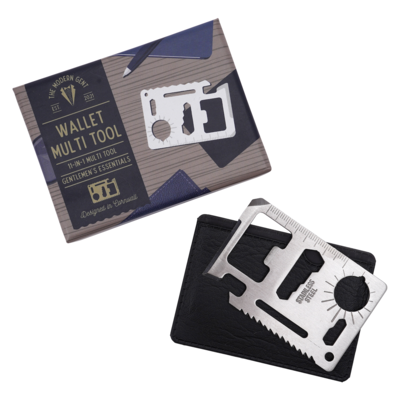 CGB Giftware Wallet Multi Tool Modern Gent