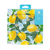 Talking Tables Papierservietten Eco Souk Lemon 20-Pack